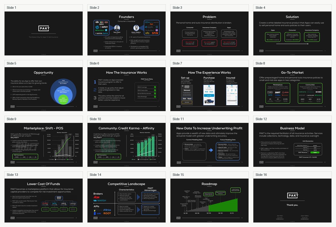 PAKT deck contact sheet